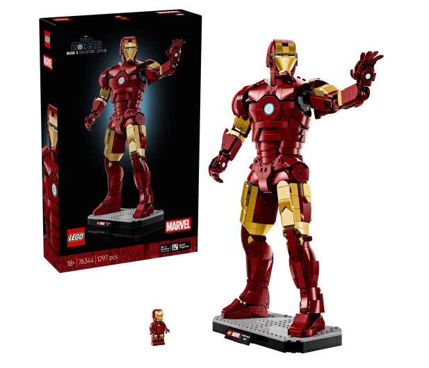 LEGO Marvel 76344 Iron Man Mark 3 — edycja kolekcjonerska - 1473570 - zdjęcie 2